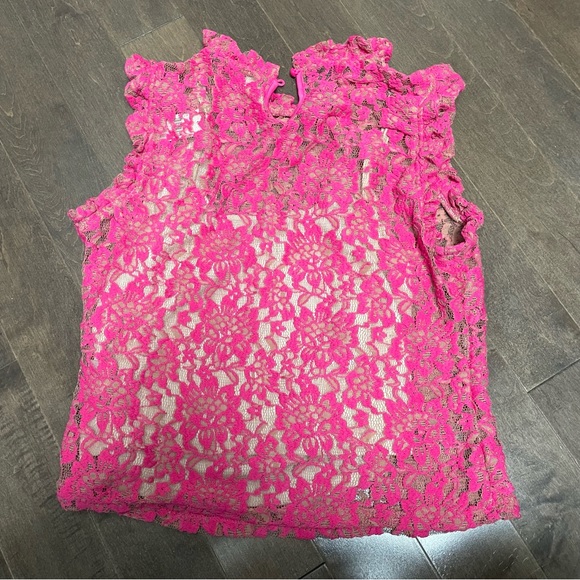 NWT Anthropologie Dolan Ruffle Lace Top - Picture 12 of 15